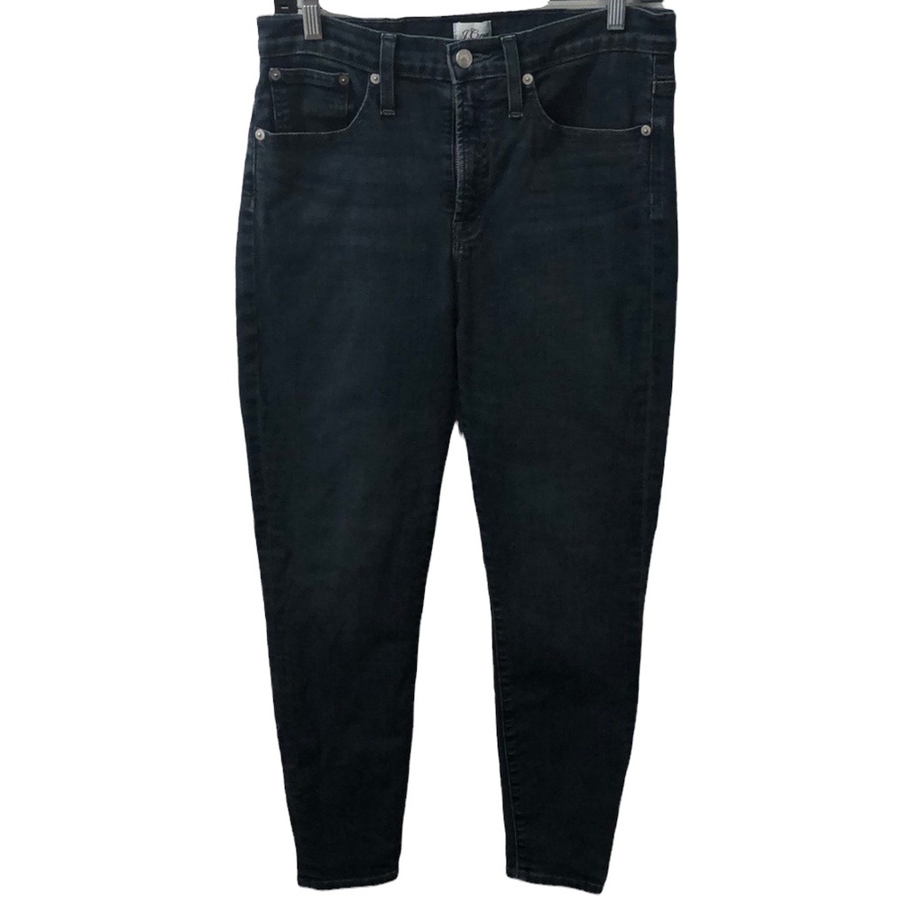 {J. Crew} 9" High Rise Toothpick Jean